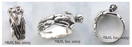 Gollum Ring at New Moon Pagan Jewelry
